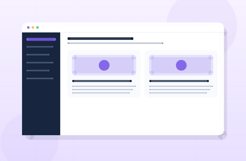 Orbit Client Portal: Overview screen