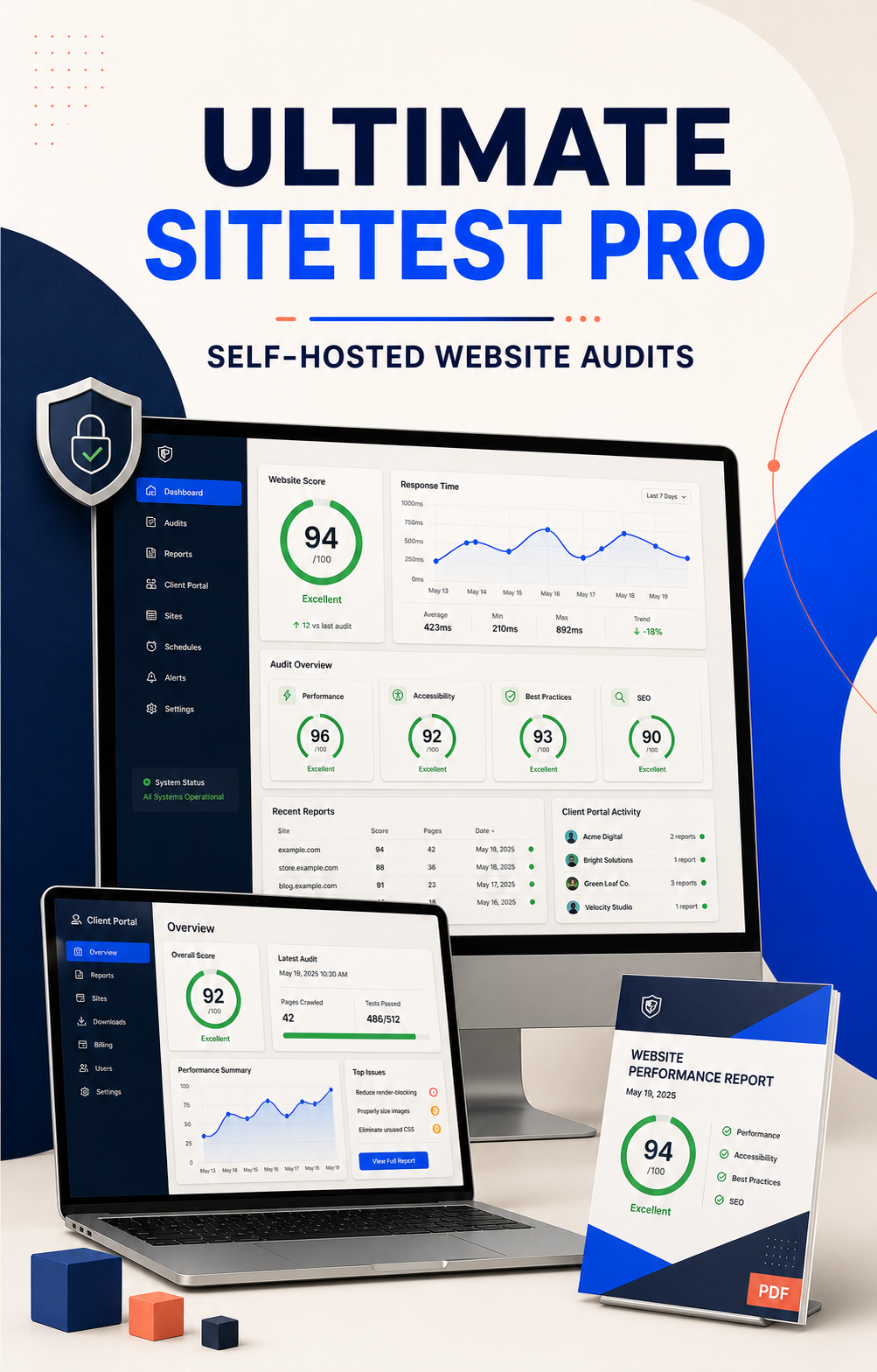 Ultimate SiteTest Pro interface screenshot