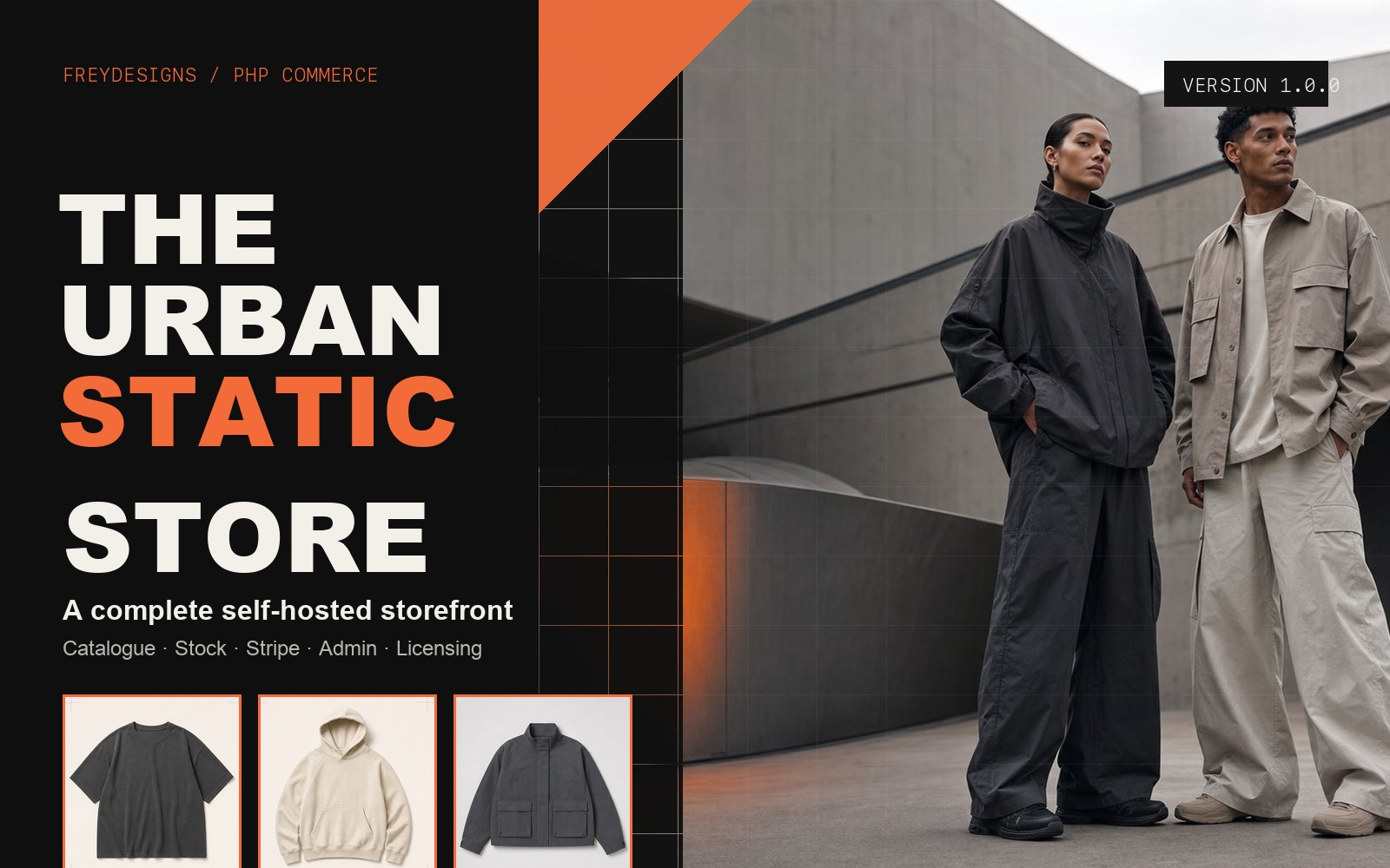 The Urban Static Store product preview